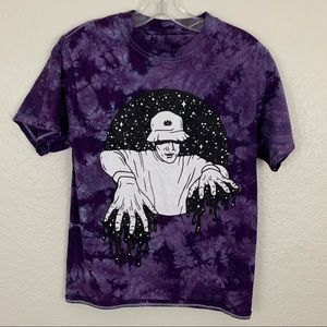 LSDream tour graphic concert tie dye t shirt